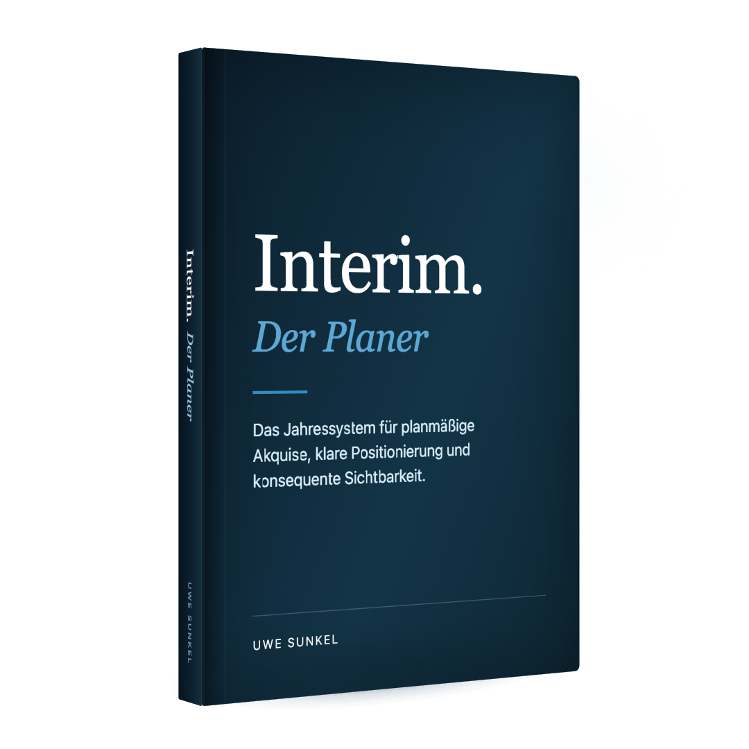 Interim. Der Planer - Buchcover